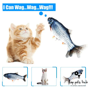 Electronic Fish Shape Cat Toy