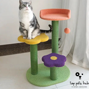 Cat Tower Scratch Board