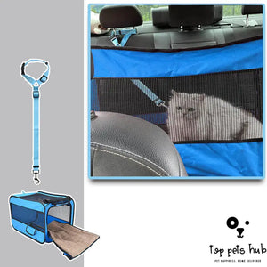 Portable Folding Pet Travel Carrier Bag