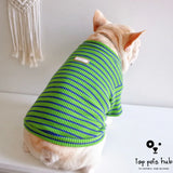 Waffle Stretch Stripe Undercoat for Pet Dogs