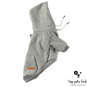 Stylish Hooded Pet Sweater