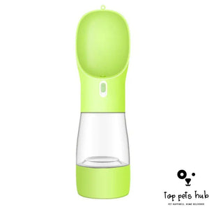 3-in-1 Portable Pet Water and Food Bottle