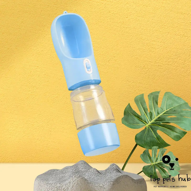 3-in-1 Portable Pet Water and Food Bottle