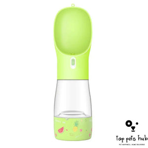 3-in-1 Portable Pet Water and Food Bottle