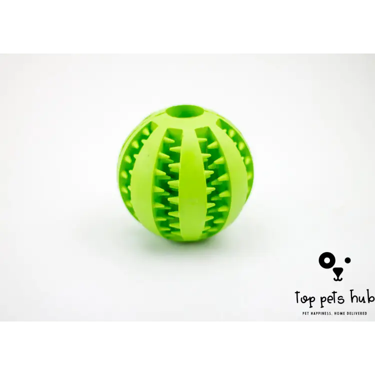 MintyFeed Rubber Feeding Ball with Food Storage