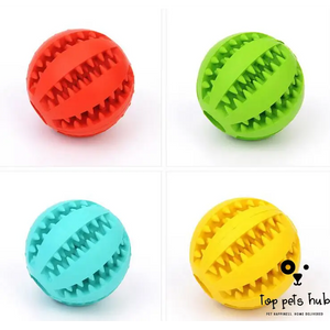 MintyFeed Rubber Feeding Ball with Food Storage