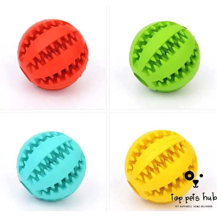 MintyFeed Rubber Feeding Ball with Food Storage