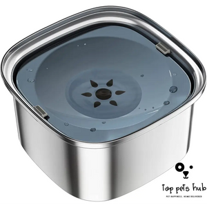 Floating Stainless Steel Pet Water Bowl