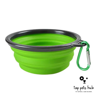 Silicone Pet Folding Bowl