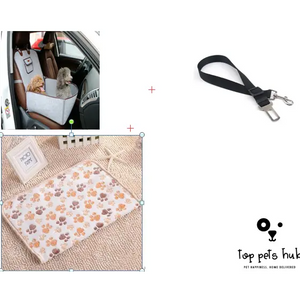 Retro Pet Car Mat