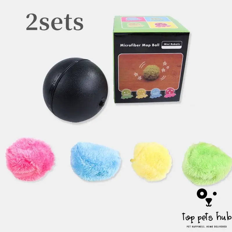 WobbleBall Magic Interactive Rolling Toy for Pets