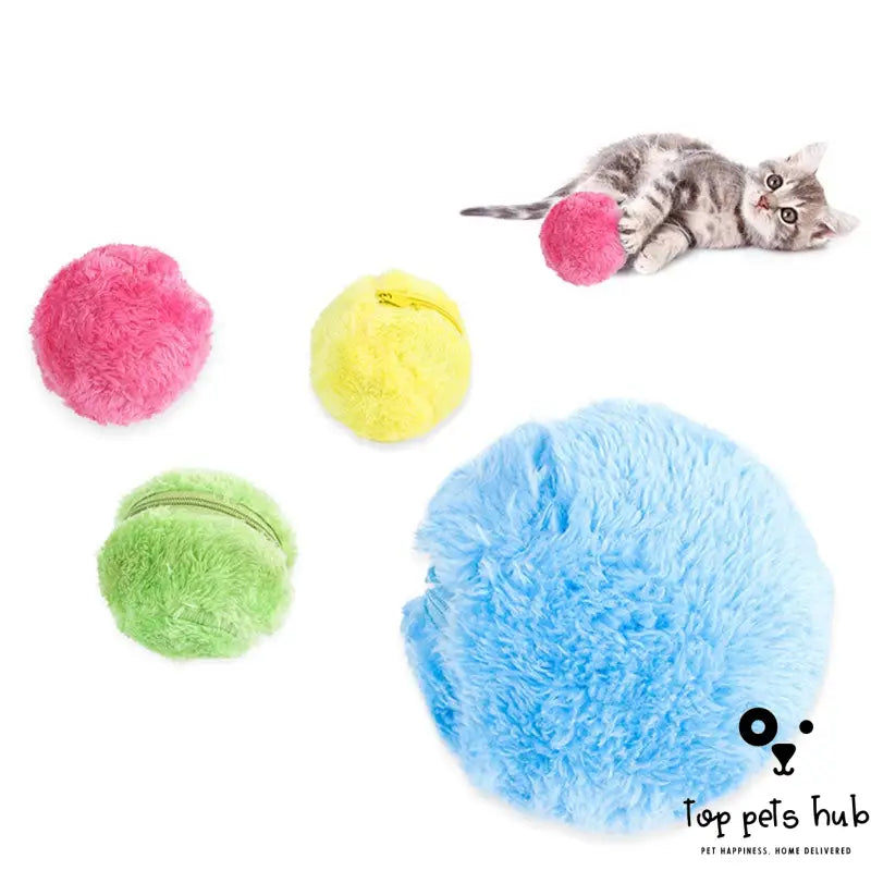 WobbleBall Magic Interactive Rolling Toy for Pets