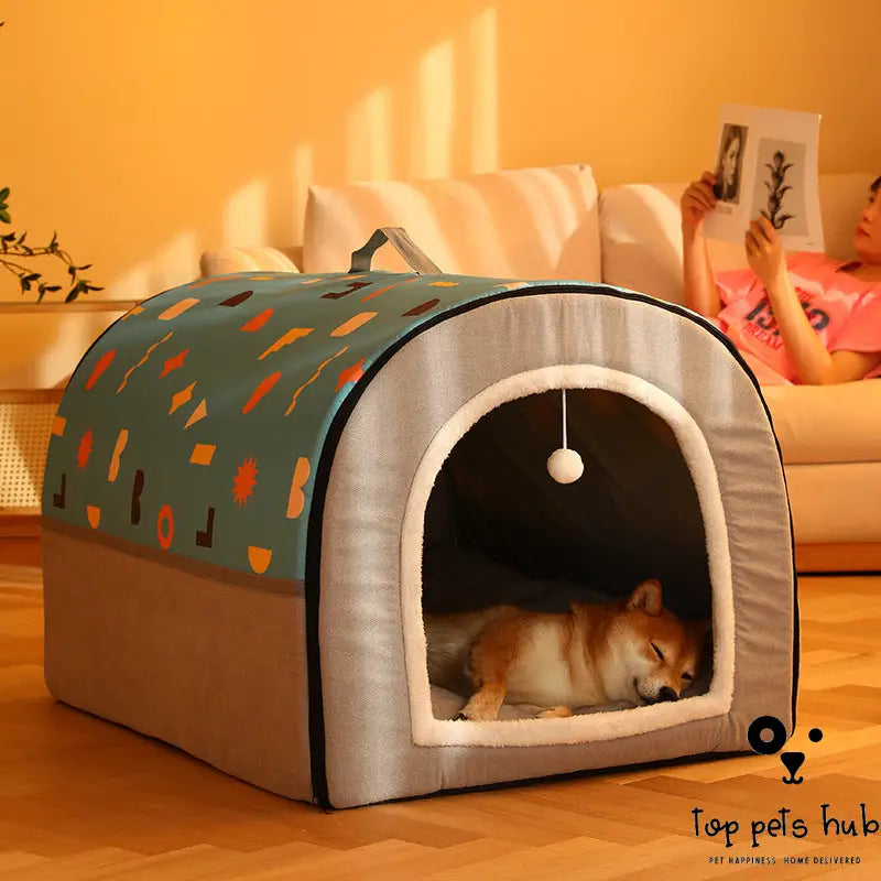 Geometric House Kennel