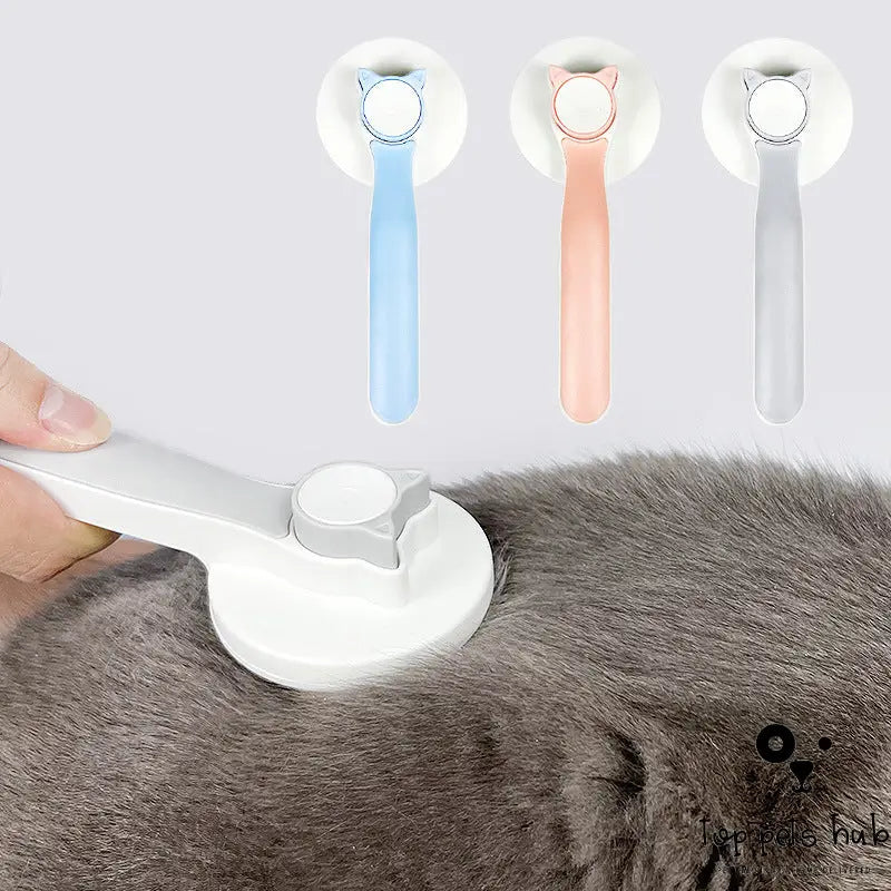 Self-Cleaning Cat Grooming Brush