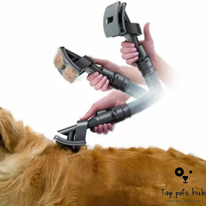 GroomPro Pet Grooming Vacuum Brush