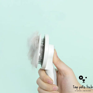 Round Handle Pet Comb