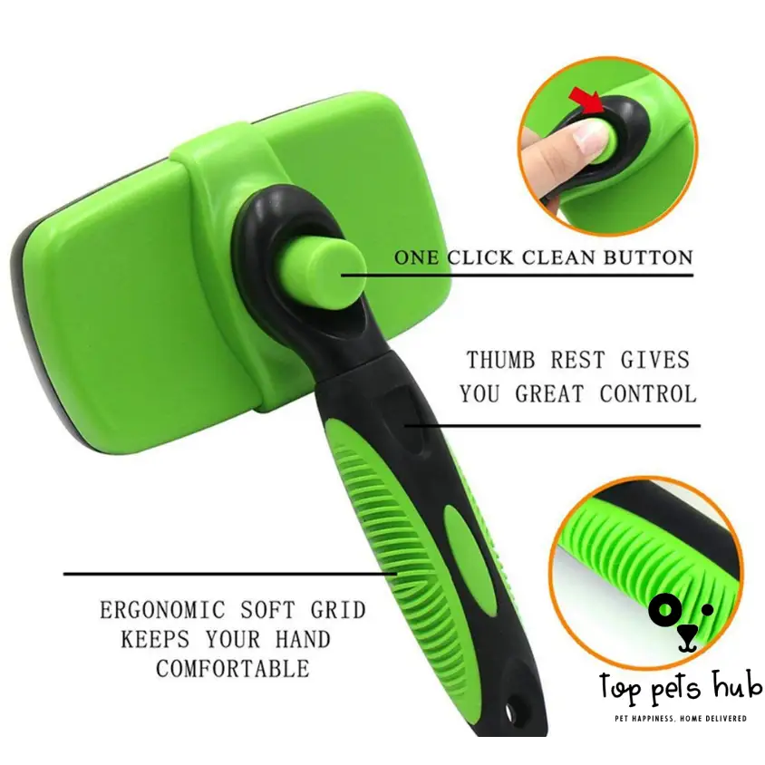 EasyGroom Self Cleaning Slicker Brush