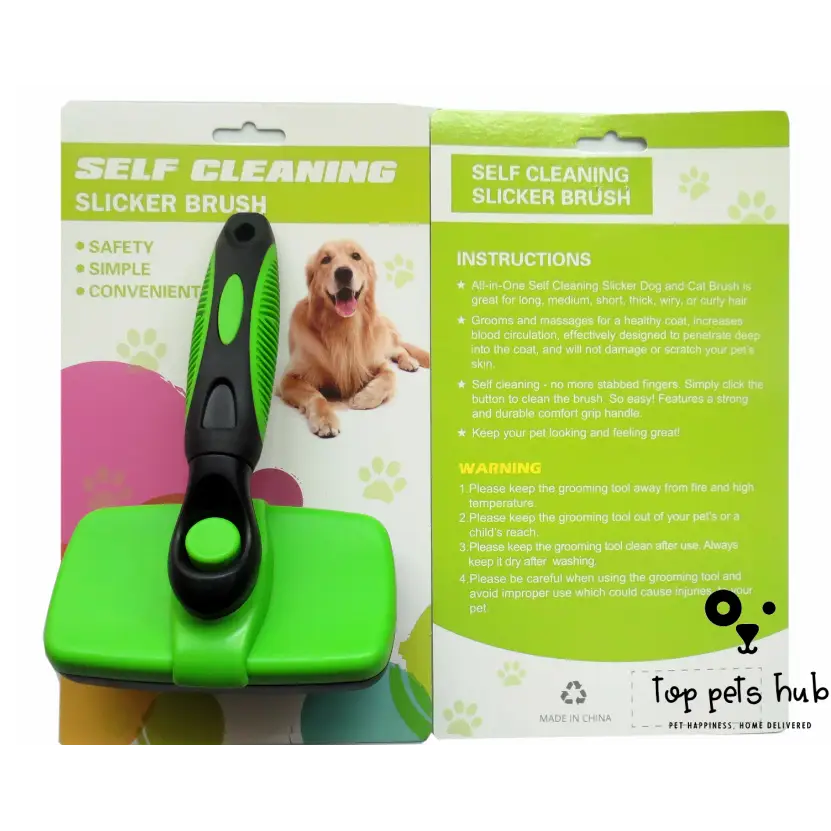 EasyGroom Self Cleaning Slicker Brush