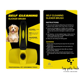 EasyGroom Self Cleaning Slicker Brush