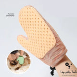 2-in-1 Floating Hair Removal Comb - Pet Grooming Gloves
