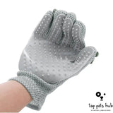 2-in-1 Pet Grooming and Massage Gloves