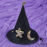 Halloween Witch Hat Dog Hairpin