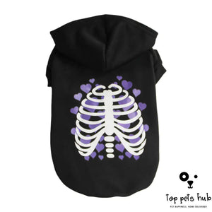 Warm Halloween Pet Fleece Clothes