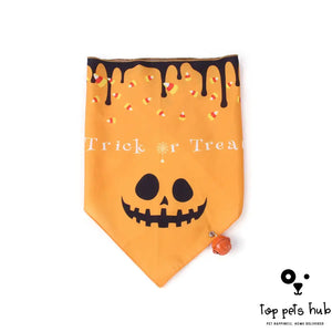 Halloween Print Triangle Saliva Towel