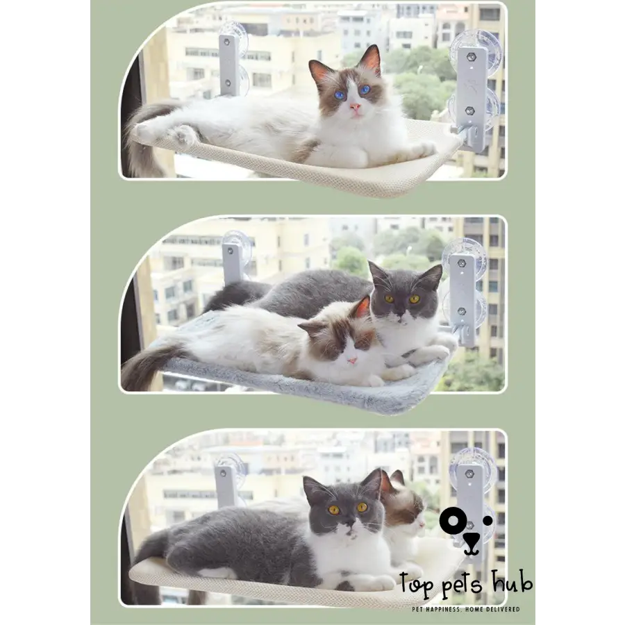 PurrView Cat Window Hammock with Suction Cups