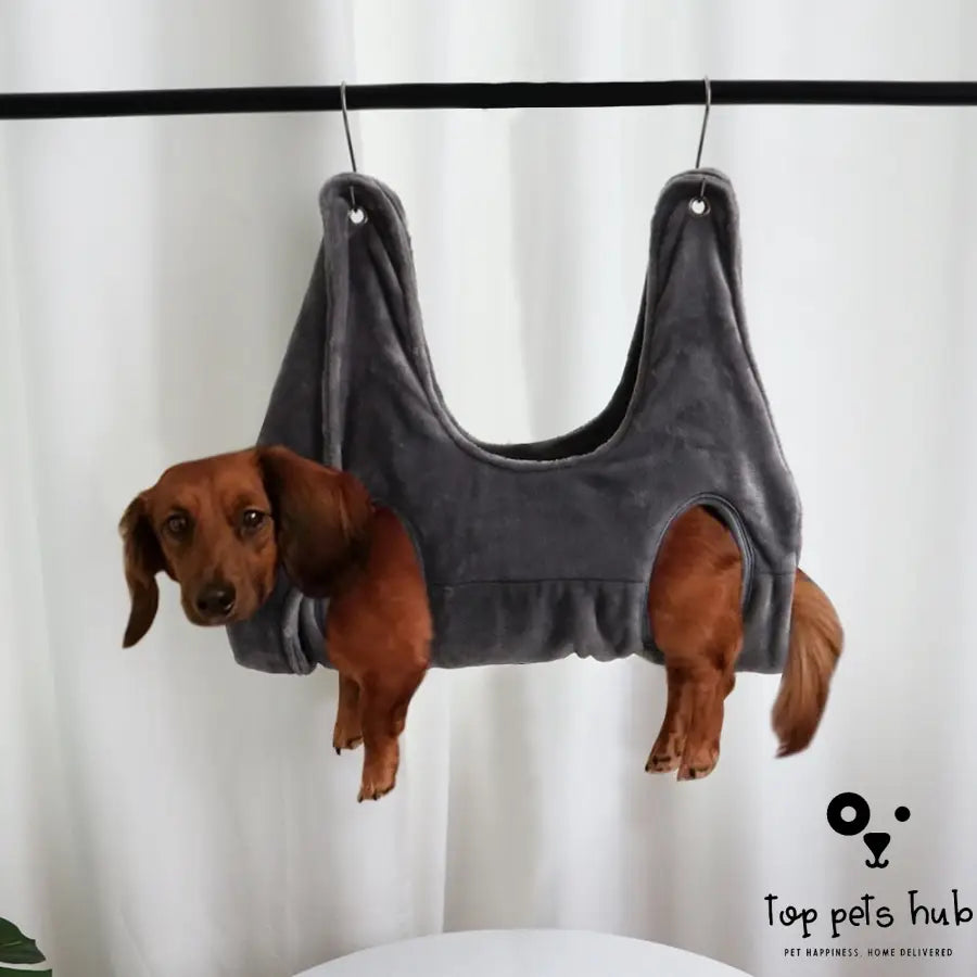 PediPaws Pet Grooming Hammock for Nail Trimming