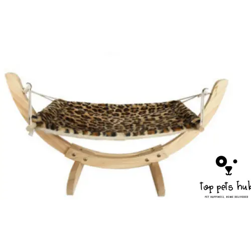 CozyCat Wooden Hammock Bed for Cats