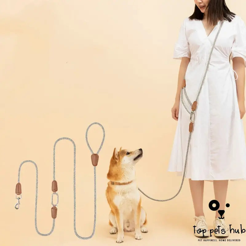 Crossbody Hands-Free Dog Leash