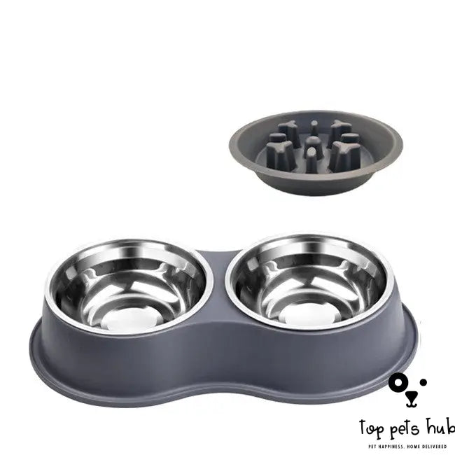 Removable Slow Feeding Pet Bowl