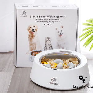 Smart Weighing Dog Slow Feeder