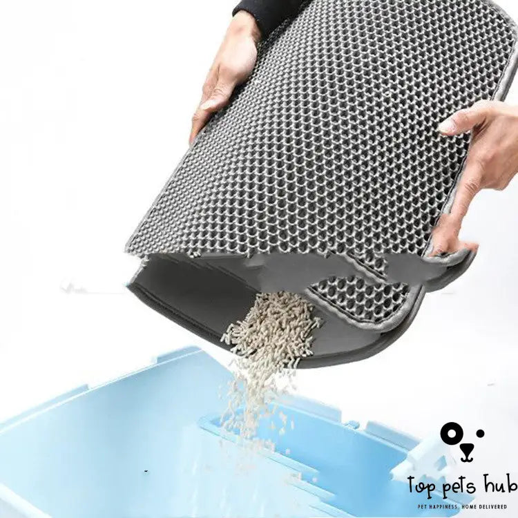 Double-layer Washable Litter Mat