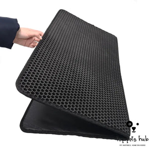 Double-layer Washable Litter Mat