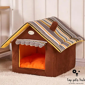 Striped Dog House