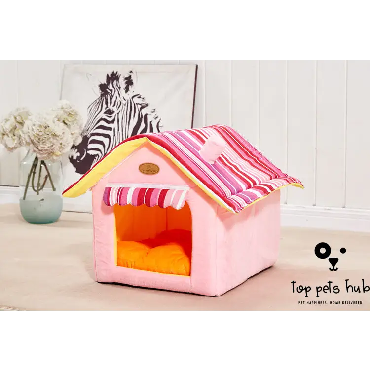 Striped Dog House