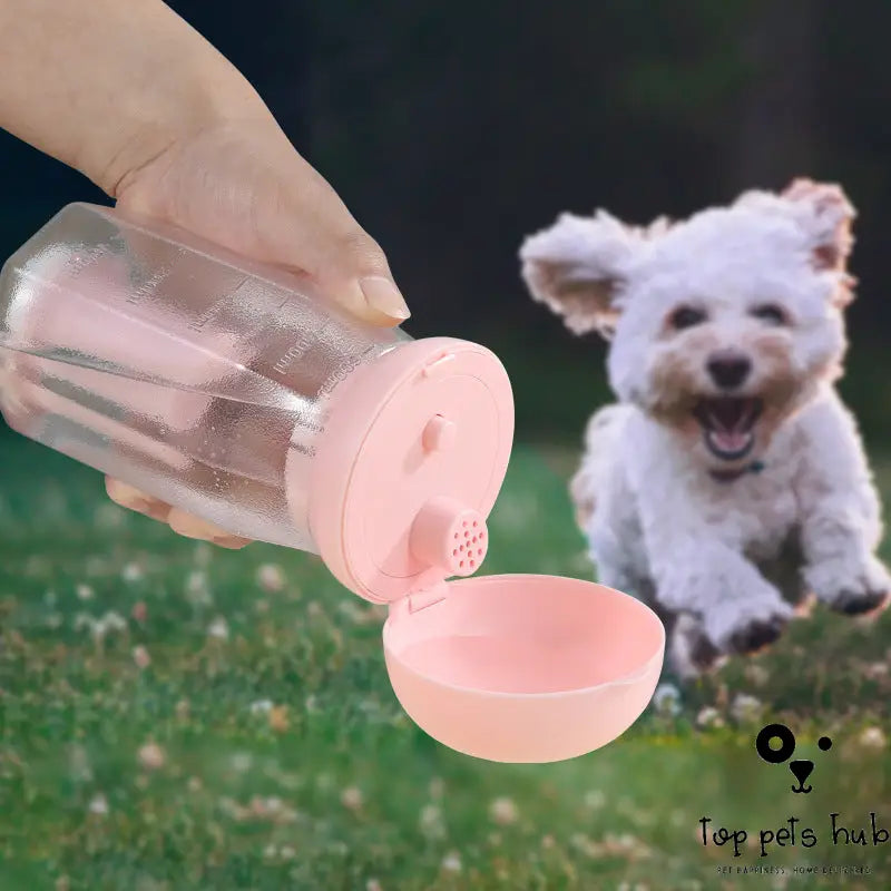 Integrated Portable Pet Water Bowl
