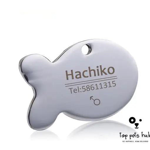 Personalized Titanium Steel Pet Tag