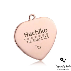 Personalized Titanium Steel Pet Tag