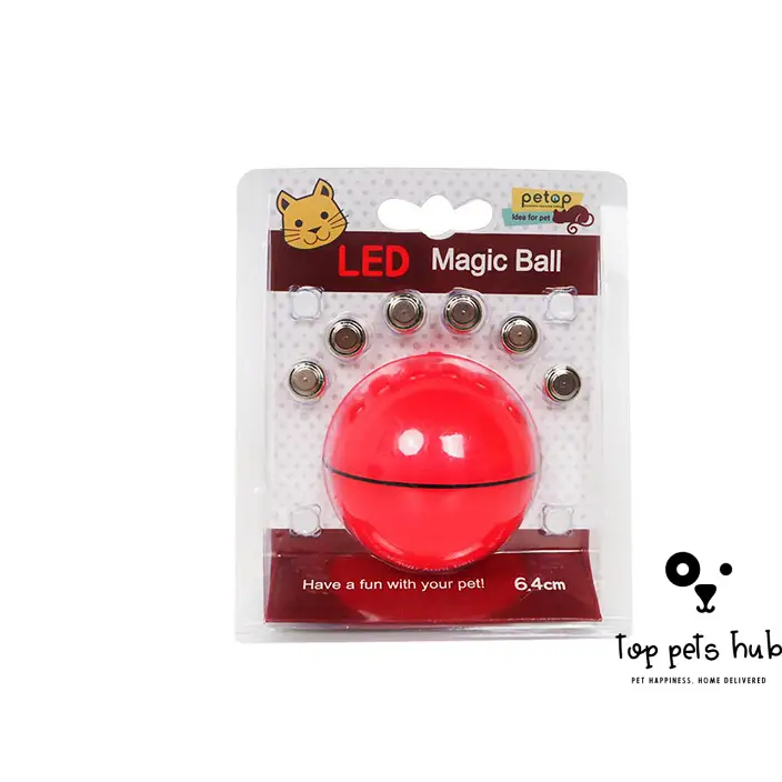 LED Laser Rolling Cat Toy