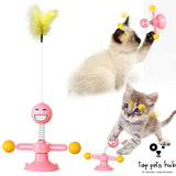 Rotating Windmill Cat Toy