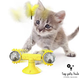 Rotating Windmill Cat Toy