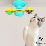 Rotating Windmill Cat Toy