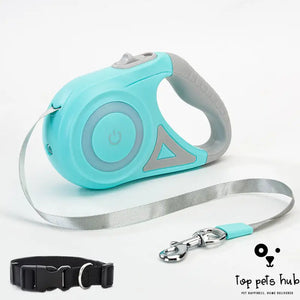 Retractable Leash with Collar