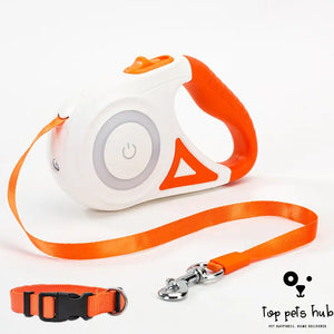 Retractable Leash with Collar