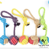 Knitted Dog Leash Toys