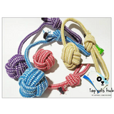 Knitted Dog Leash Toys