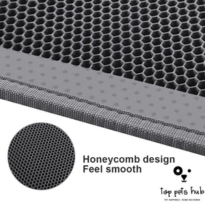 Honeycomb Double Layer Cat Litter Mat